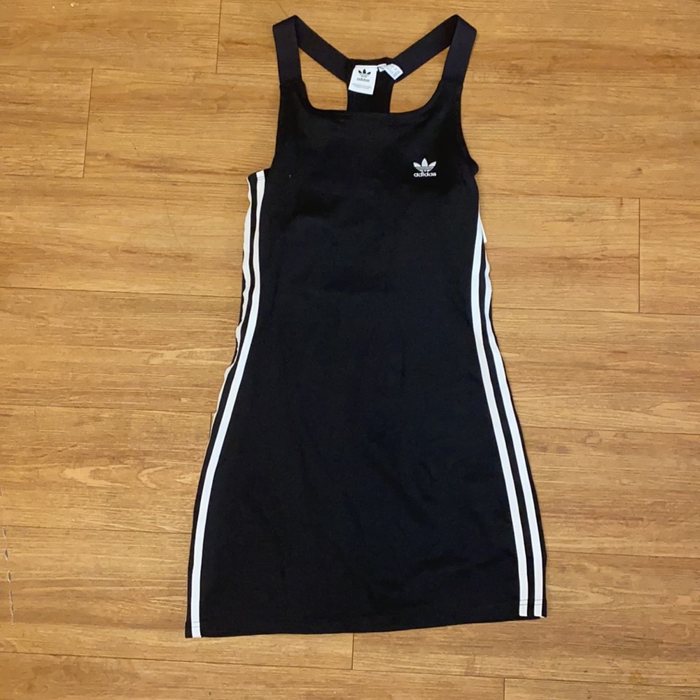 ADICOLOR CLASSICS RACERBACK DRESS NWOT XS - Picture 4 of 7